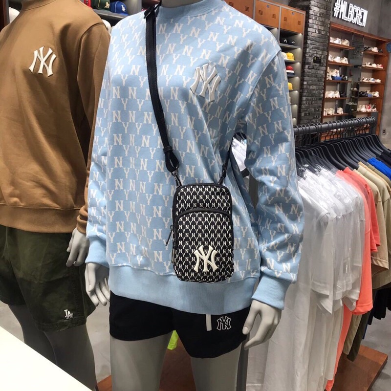 Túi MLB NY mini cross Bag Black