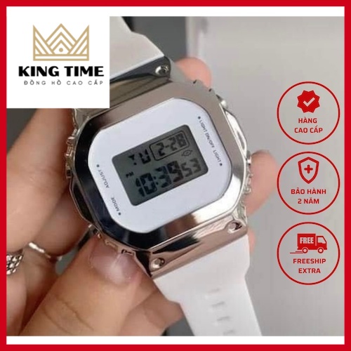 [Bảo Hành 2 Năm + Quà Tặng 50k] Đồng Hồ Nam Nữ 5600 Chống Nước Hottrend- Viền Thép Không Gỉ 45mm 3 Màu  - KingTime Watch | BigBuy360 - bigbuy360.vn
