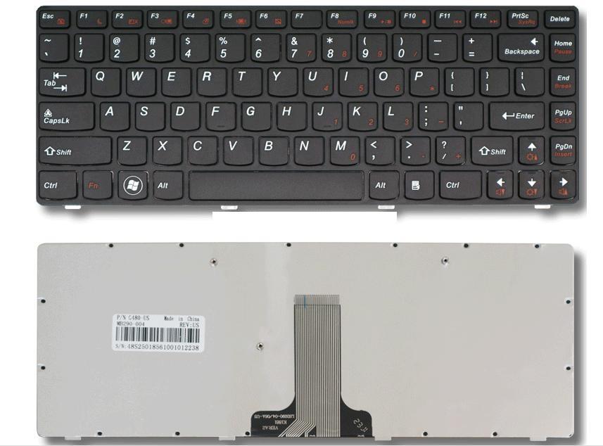 LENOVO Bàn Phím Laptop Lenovo Ideapad G480 2688