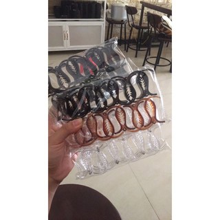 sỉ set 12 kẹp càng cua 3 răng