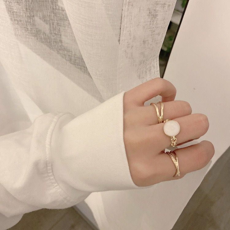 Bộ Nhẫn Phong Cách Thời Trang Cho Nữ Giới