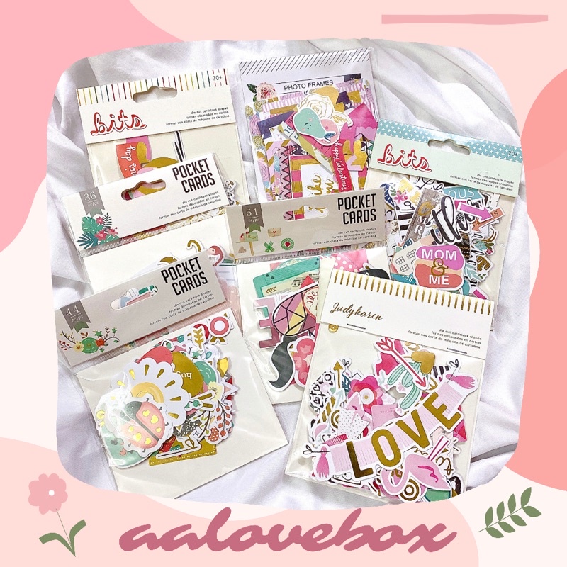 Sticker trang trí đồ handmade (khung ảnh, scrapbook,..) TẶNG 1 CUỘN BĂNG DÍNH XỐP