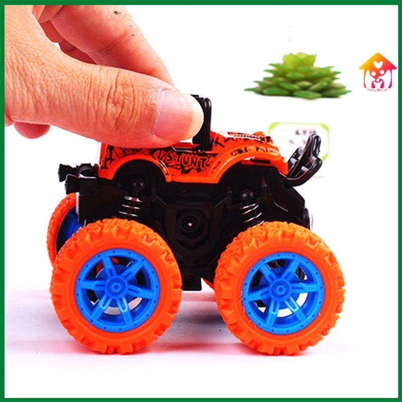 Xe ô tô địa hình MONSTER nhào lộn chạy đà siêu bền cho bé