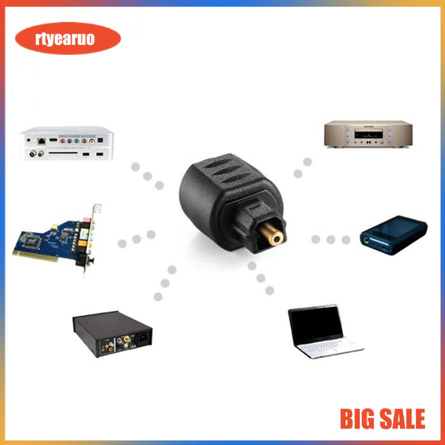 Đầu Chuyển Đổi Âm Thanh Từ Giắc Cắm 3.5mm Sang Giác Cắm Toslink