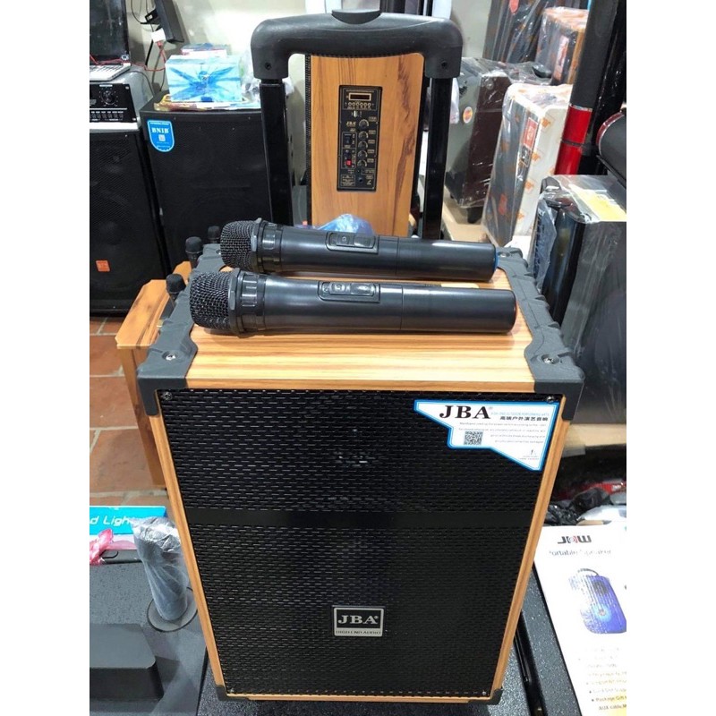 ⚡Loa kéo karaoke bluetooth JBA Q31 bass 25, 2 Mic Không Dây, Âm thanh đỉnh cao, Bảo hành 12 tháng