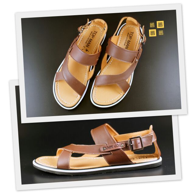 Sandals da Topman màu nâu nhạt