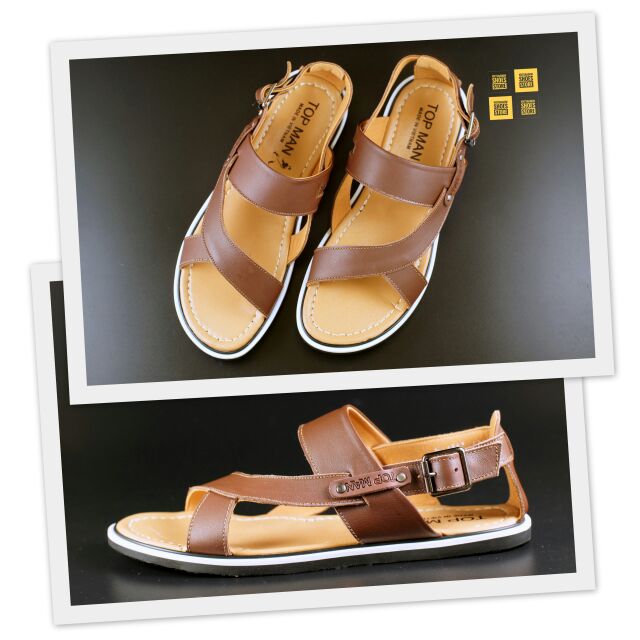 Sandals da Topman màu nâu nhạt