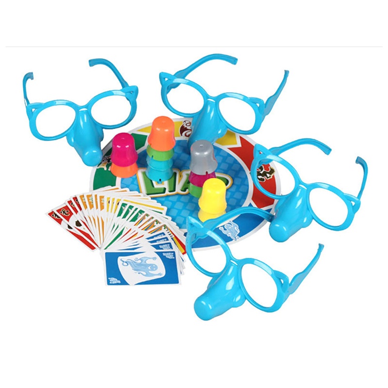 Bộ Trò Chơi Board Game Co Giãn Mũi Thật Vui Nhộn Cho 2-4 Người Chơi