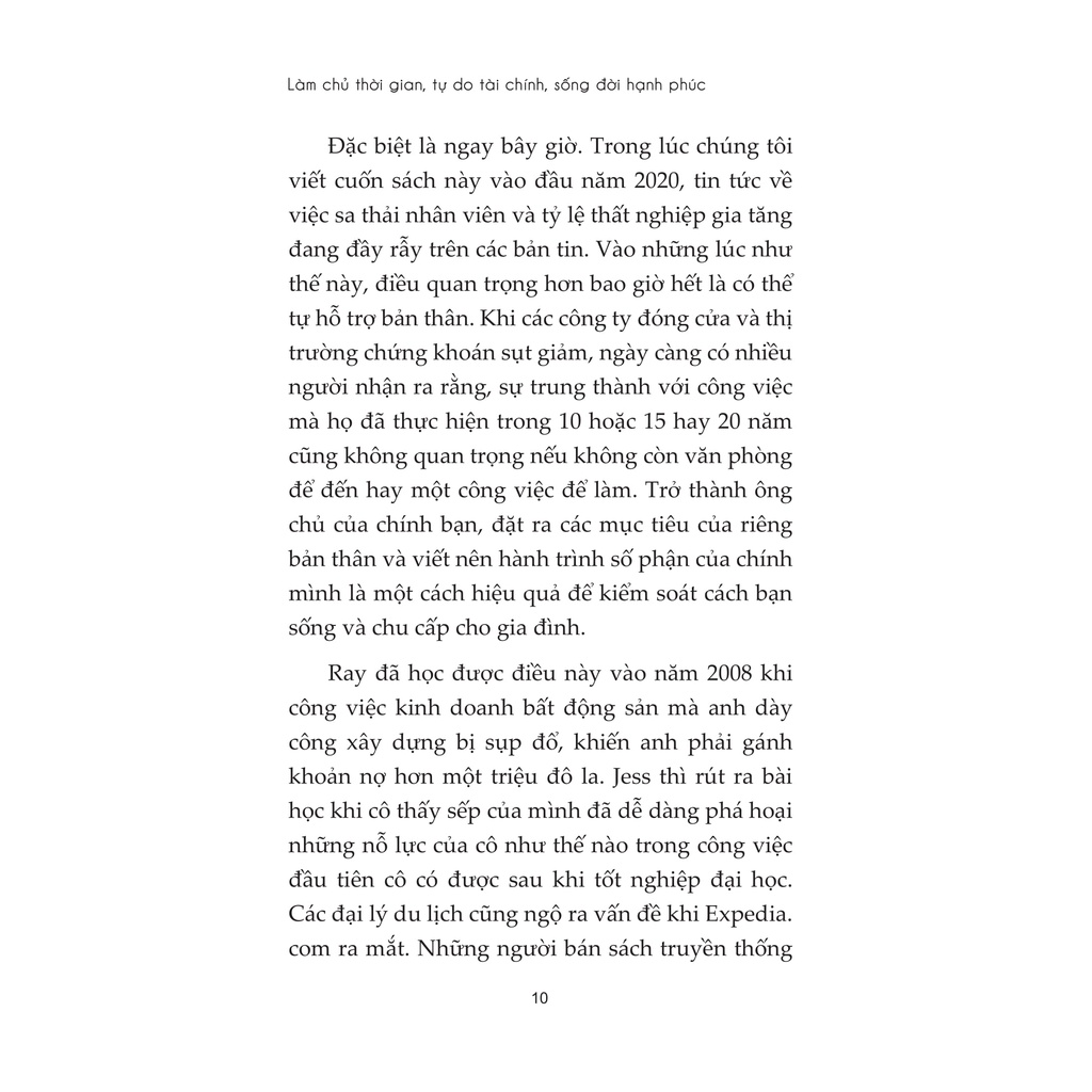 Sách - Làm Chủ Thời Gian, Tự Do Tài Chính, Sống Đời Hạnh Phúc (Ray, Jessica Higdon - 1980)