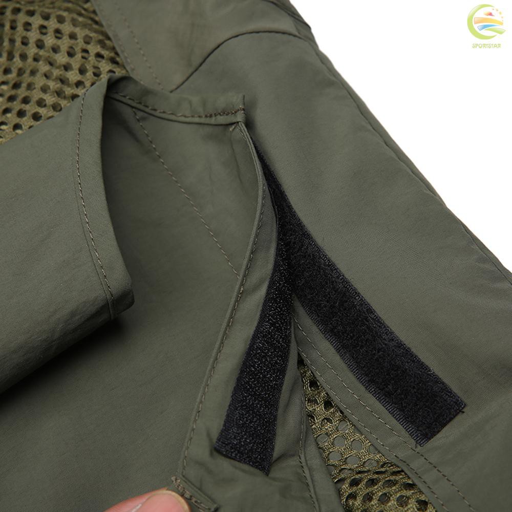 Áo Khoác Đi Câu Cá Thoáng Khí Nhiều Túi Tiện Lợi