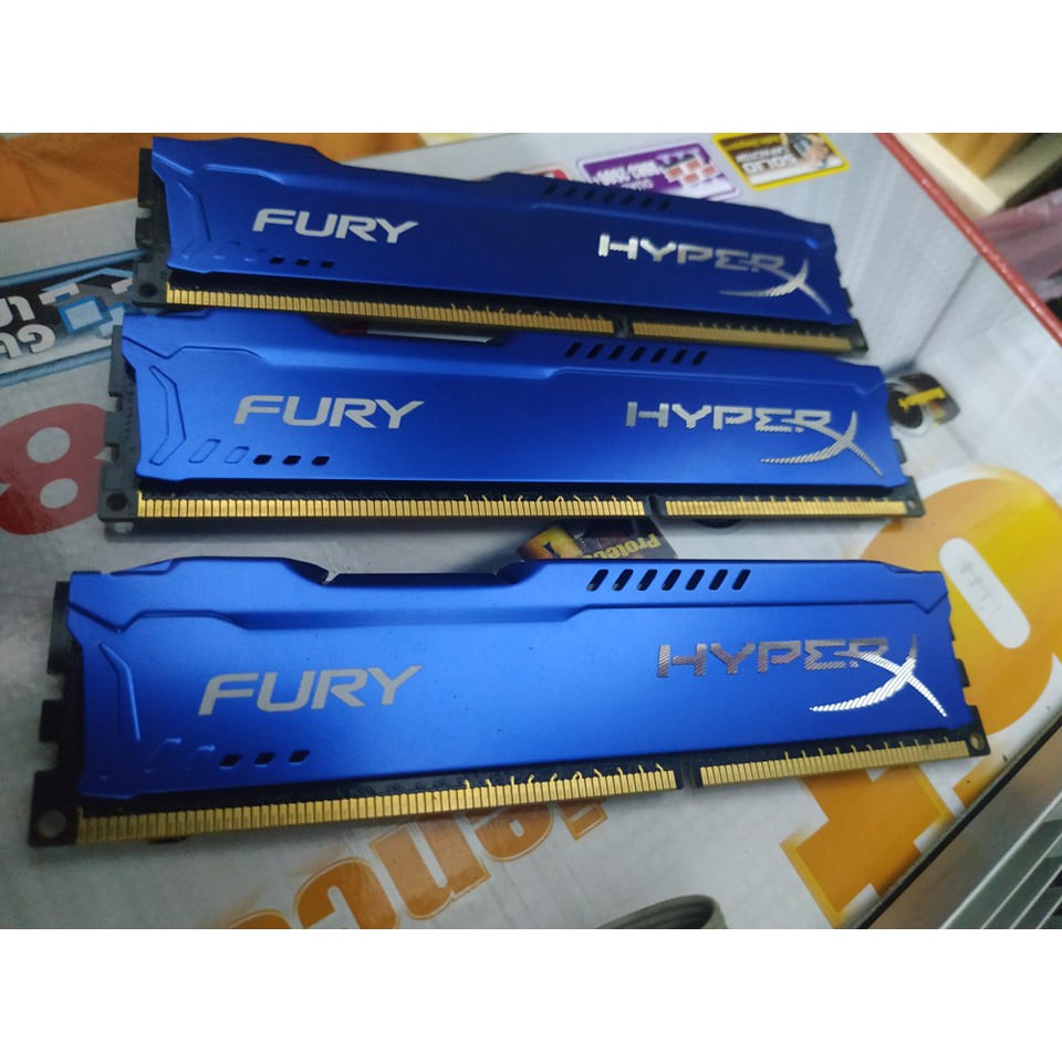 RAM Kingston HyperX Fury Blue 4GB DDR3 CHÍNH HÃNG  ( Tem Viet son phân phối) | BigBuy360 - bigbuy360.vn