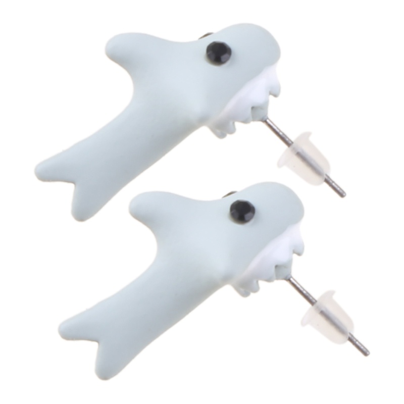 Bông Tai Hình Cá Mập 3D Độc Đáo