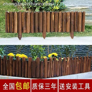 Hàng Rào Gỗ Trơn Bảo Vệ Hàng Rào Chống Ăn Mòn Trang Trí Trong Nhà/Sân Vườn