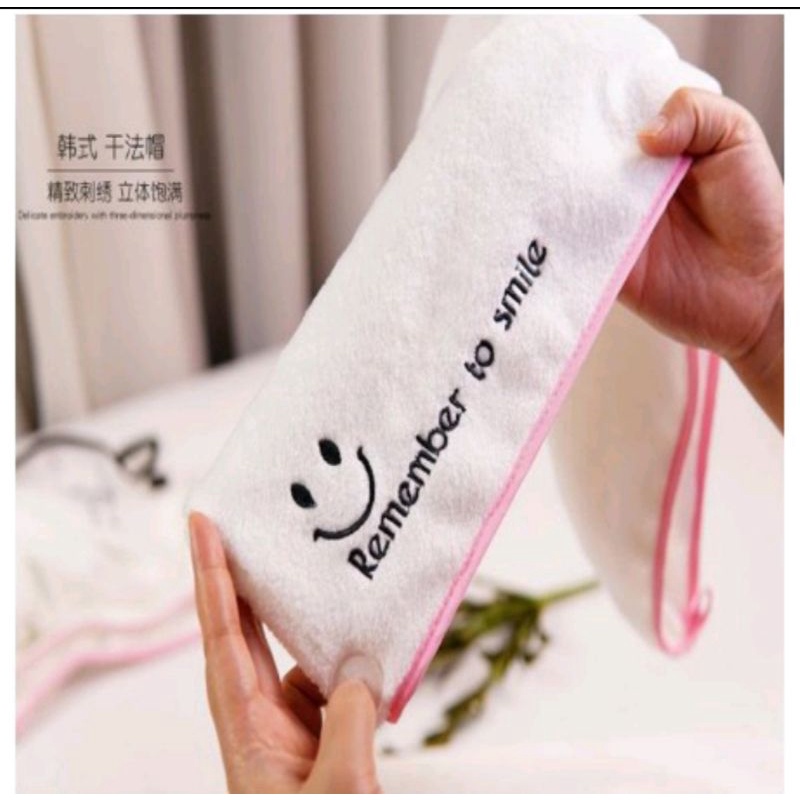 Khăn Chùm Đầu, Quấn Ủ Tóc Sau Khi Tắm, Chất Vải Bông Siêu Thấm, Khô Tóc Nhanh , Thiết Kế Quấn Tóc Gọn Gàng