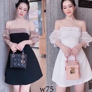 Đầm xòe cúp ngực tay búp siêu HOT