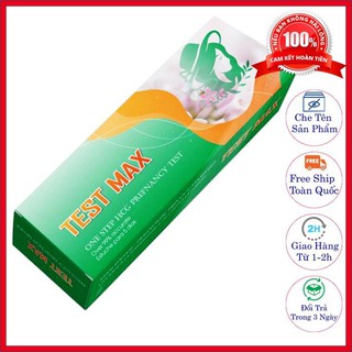 Que Thử Thai Test Max Hàng Chính Hãng(Freee Ship), Que Thử Thai Tại Nhà, Que Thử 2 Vạch, Hàng Chuẩn Pháp