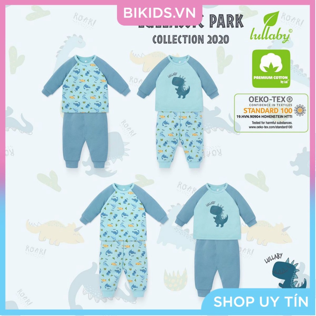 Lullaby- Bộ quần áo nỉ dài tay bé trai Raglan BT ( NH108B )