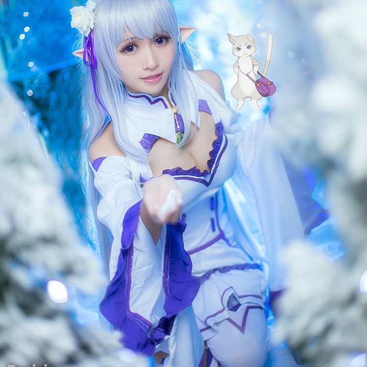 Bộ Đồ Hóa Trang Nhân Vật Emilia Trong Re: Life in different world from zero cos