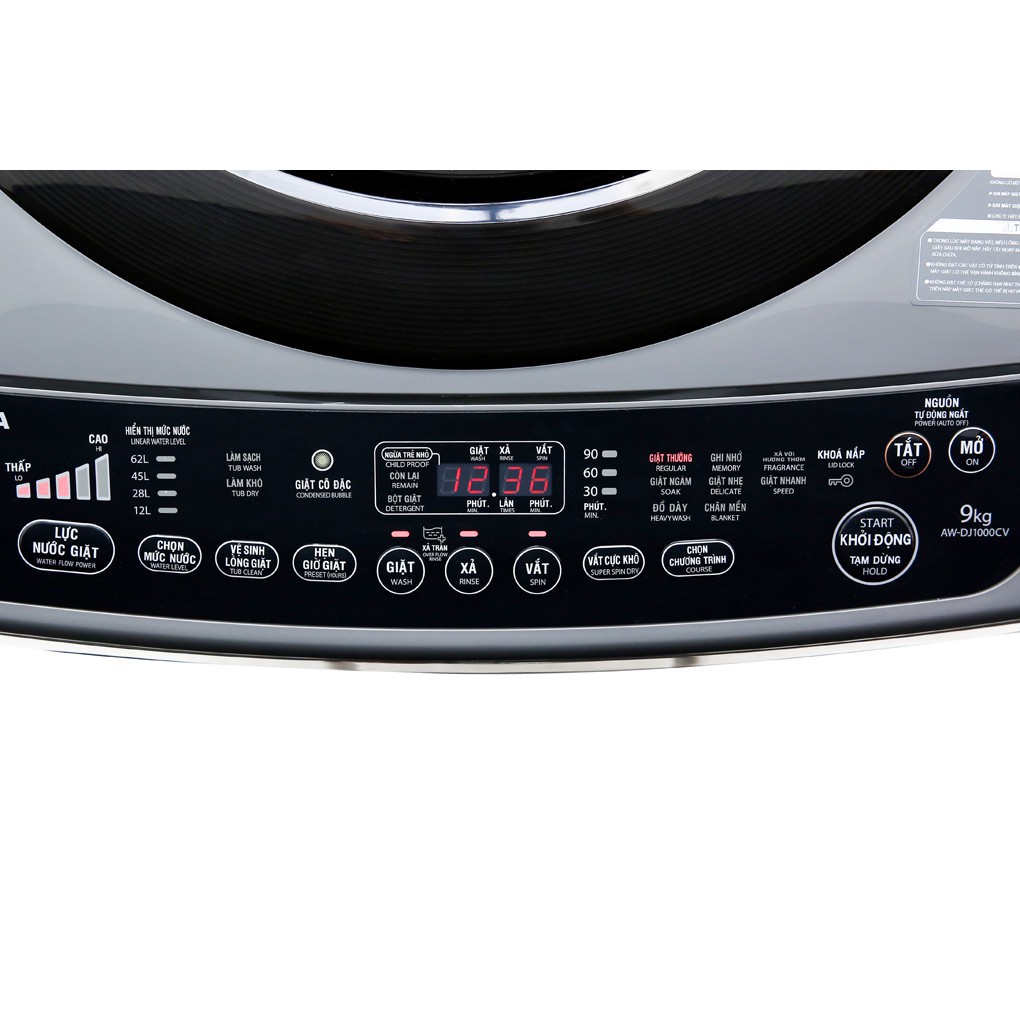 Máy giặt Toshiba AW-DJ1000CV SK Inverter 9 Kg