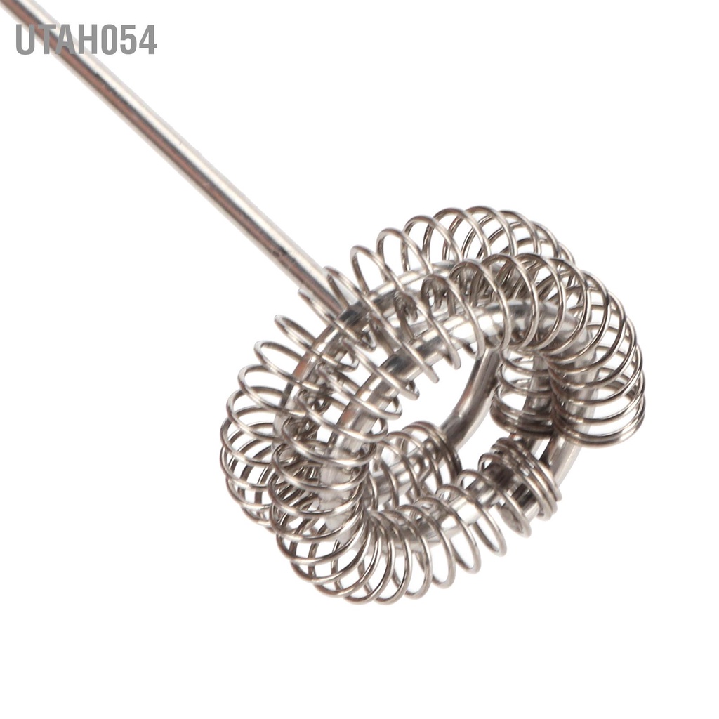 Utah054 Máy đánh trứng điện cầm tay UBS Sạc sữa trộn đông lạnh Phụ kiện nhà bếp Màu trắng