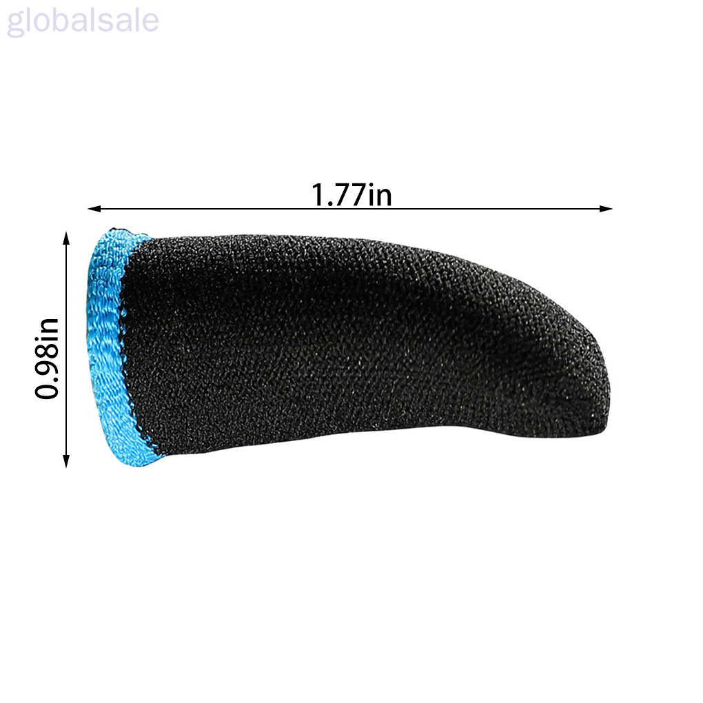 Set 2 Găng Bọc Ngón Tay Chơi Game Chống Mồ Hôi Mềm Mượt Thoáng Khí