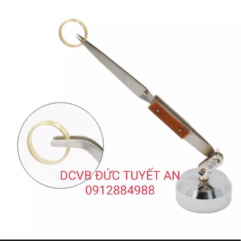 KẸP HÀN CÓ ĐẾ ĐIỀU CHỈNH 360°. KIM HOÀN
