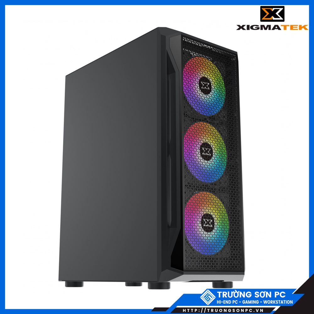 Vỏ Case XIGMATEK GAMING X 3FX (EN46188) GAMING ATX, KÈM 03 FAN XIGMATEK X20ARGB