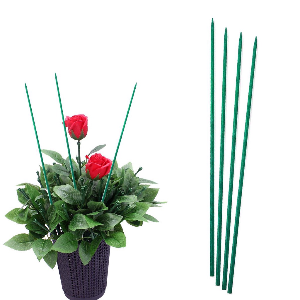 Que Gỗ Tre Hỗ Trợ Trồng Cây Hoa Tiện Dụng