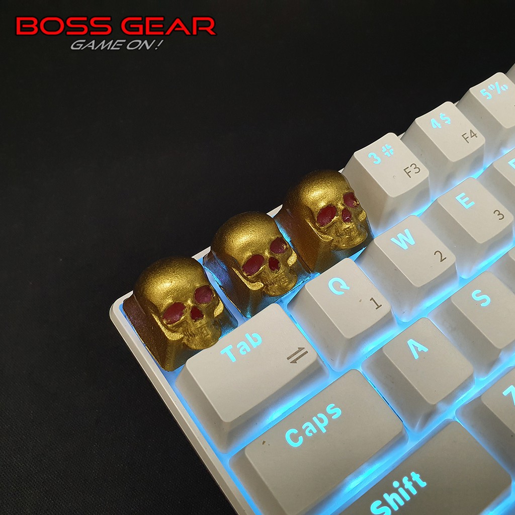 Keycap Lẻ hình đầu lâu xuyên LED cực ngầu