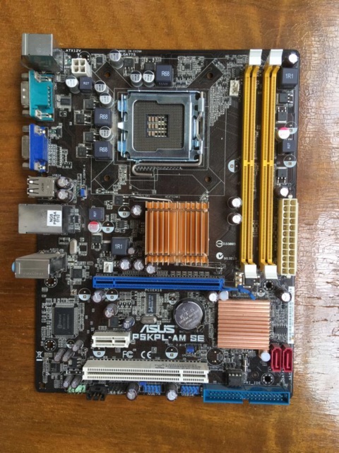 Mainboard ASUS G31 p5kplam se dr2 main zin tháo thùng