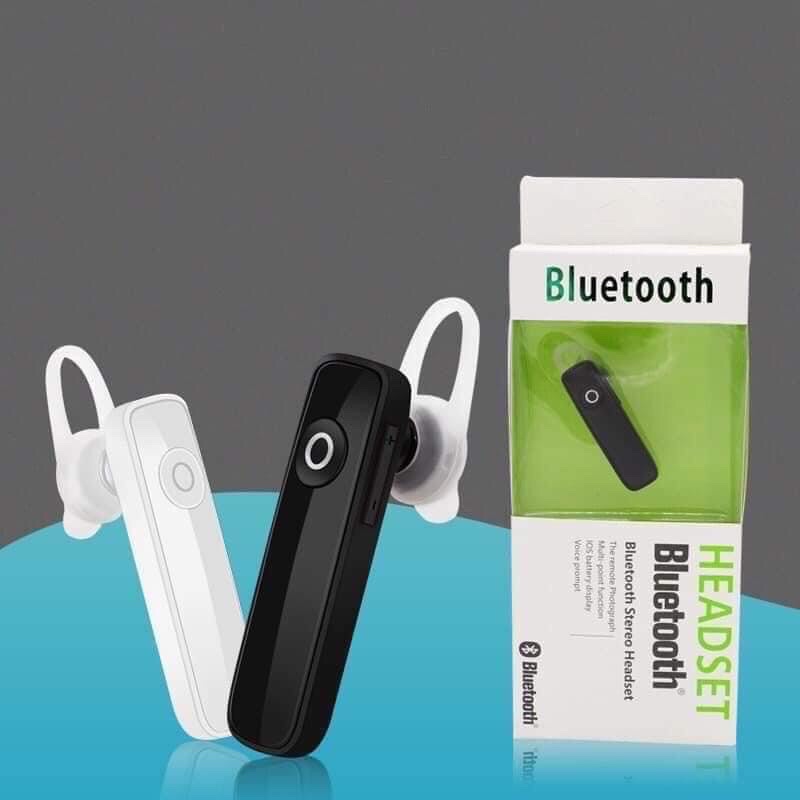 Tai nghe Bluetooth V4.1 1 bên có nghe gọi đàm thoại - giá rẻ phù hợp túi tiền mùa dịch khách nha - tặng kèm cáp sạc