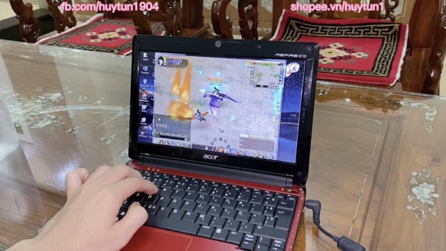 Laptop Acer N214 chơi full game pin 2h