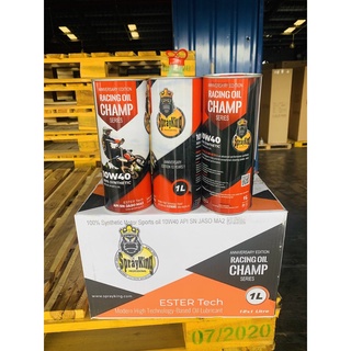 Dầu nhớt nhập khẩu Racing Oil Champ 1L dành cho xe côn, xe máy