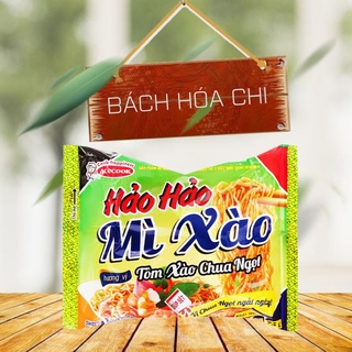 Thùng 30 gói mì Hảo Hảo Xào khô vị Tôm chua ngọt