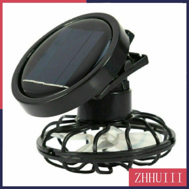 Quạt Làm Mát Kẹp Mũ Năng Lượng Mặt Trời Mini