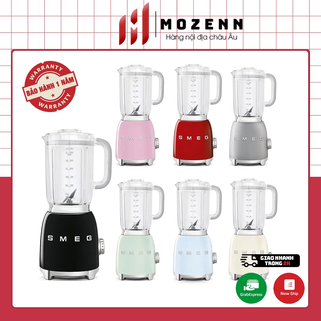 Máy xay sinh tố Smeg BLF03 đủ màu cao cấp