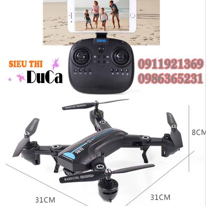 Flycam A6-GPS, có định vị, camera 720p Mới - 1