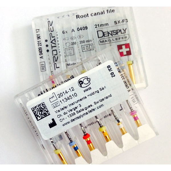 Vỉ file Protaper máy dùng trong nội nha