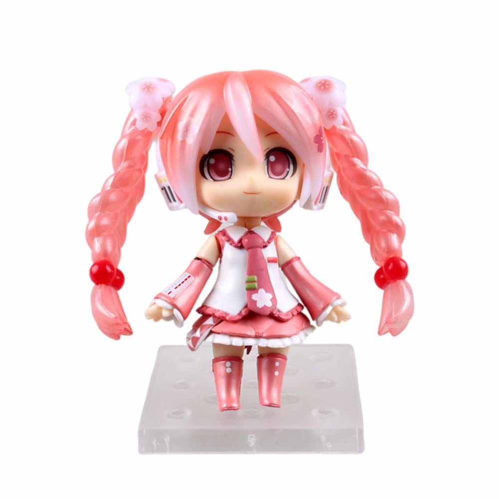 REBUY1 Mô Hình Nhân Vật Hatsune Miku Bằng PVC Dễ Thương Trang Trí Bàn Làm Việc