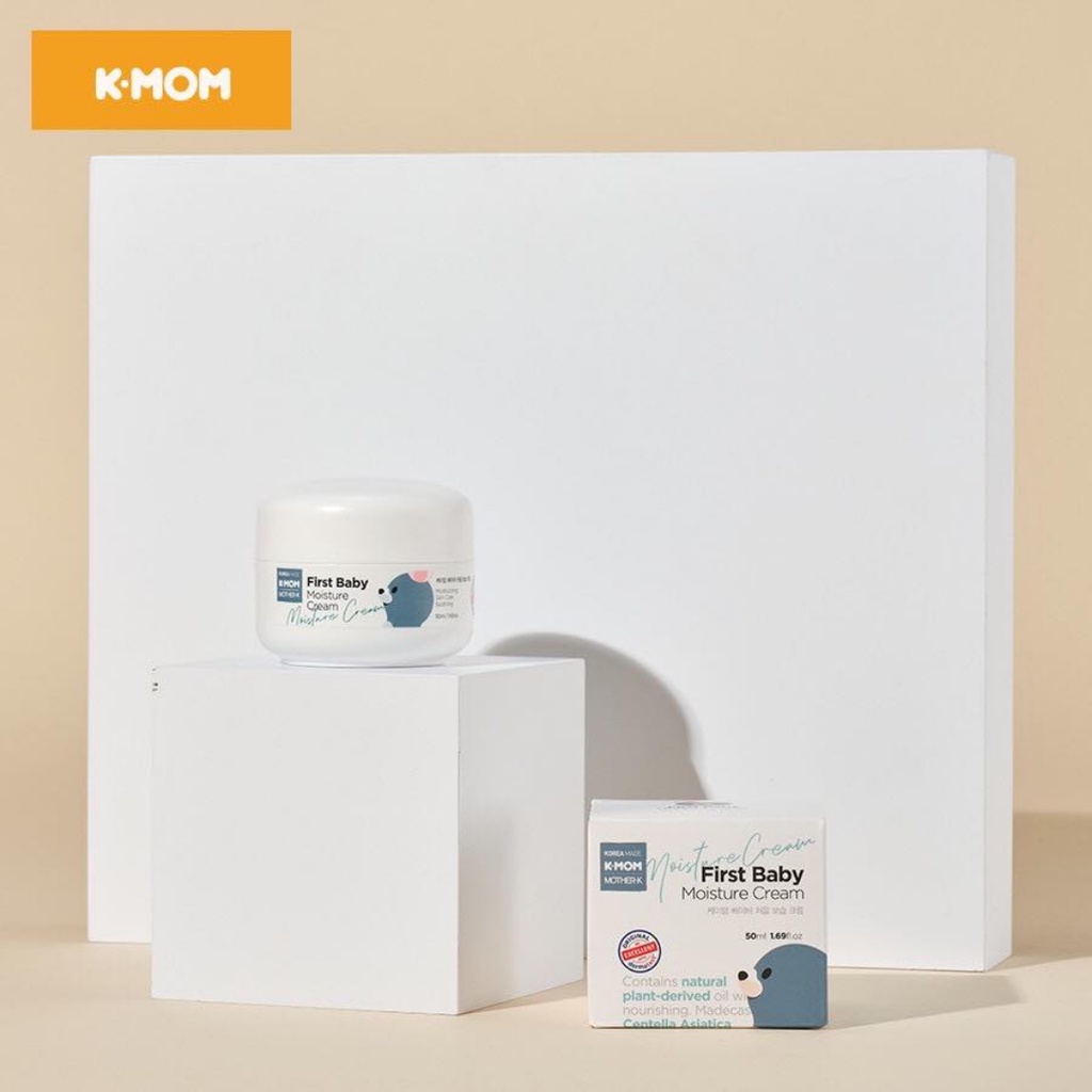 Kem Dưỡng Ẩm Chuyên sâu cho bé Jojoba Hữu cơ K-mom 50ml