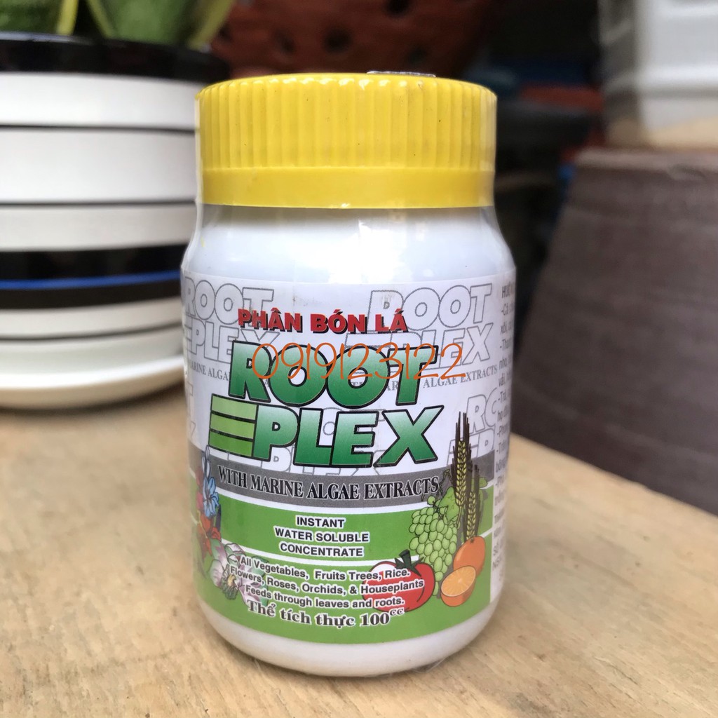 Phân bón lá hữu cơ Root Plex Rong biển - lọ 100ml
