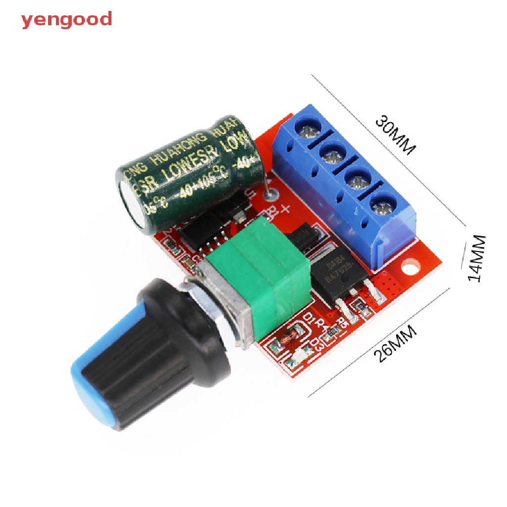 Mô Đun Điều Chỉnh Tốc Độ Động Cơ PWM DC 5v-35v Có Công Tắc 5A