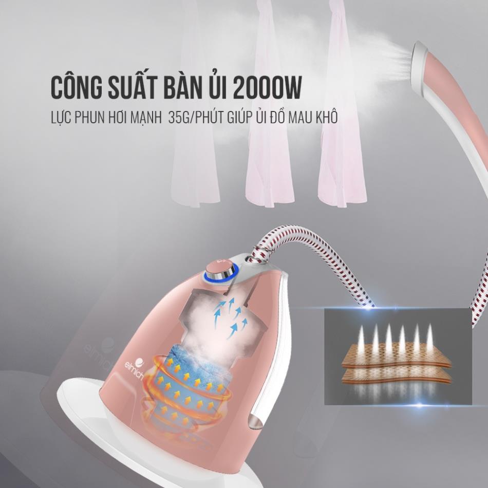 [Mã ELBAU10 giảm 10% đơn 500K] Bàn là hơi nước đứng Elmich GSE-3954OL