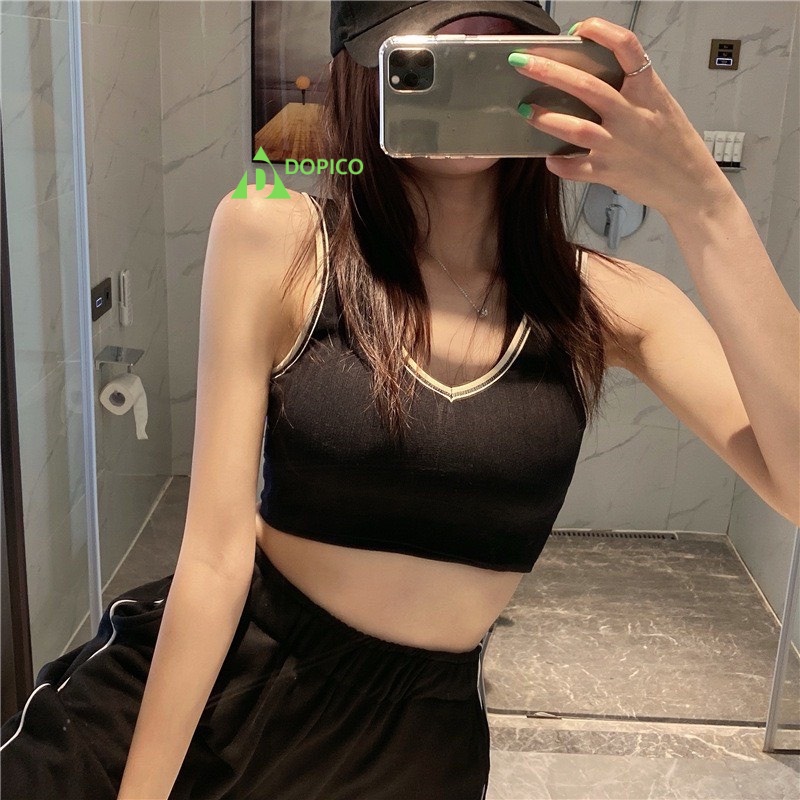 Áo Bra Tập Gym , Áo Bra 2 Dây Bảng To Thể Thao Chất Cotton Thấm Hút Mồ Hôi  A2.0 | BigBuy360 - bigbuy360.vn
