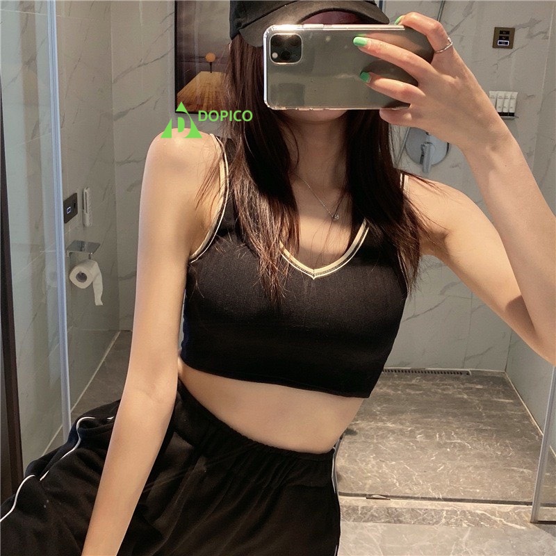 Áo Bra Tập Gym , Áo Bra 2 Dây Bảng To Thể Thao Chất Cotton Thấm Hút Mồ Hôi  A2.0 | WebRaoVat - webraovat.net.vn