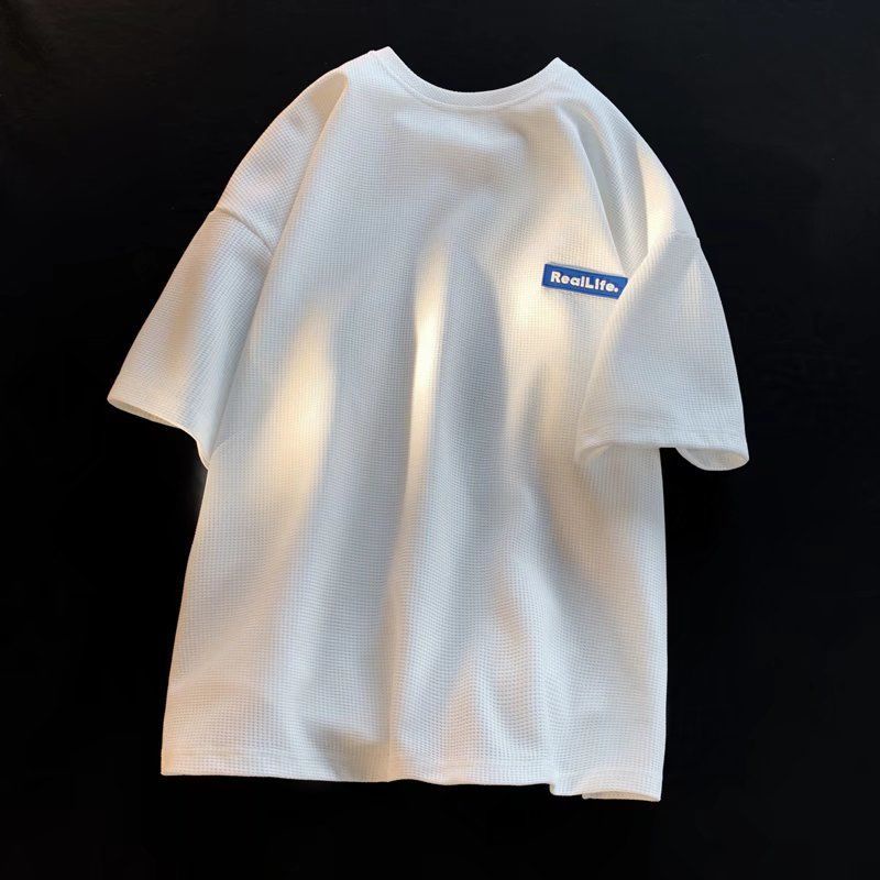 Áo Thun Ngắn Tay Dáng Rộng Thời Trang Mùa Hè Cá Tính Dành Cho Nam