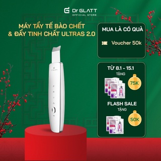 Máy đẩy tinh chất tẩy tế bào chết nâng cơ trẻ hoá trị mụn dr glatt ultras 2.0