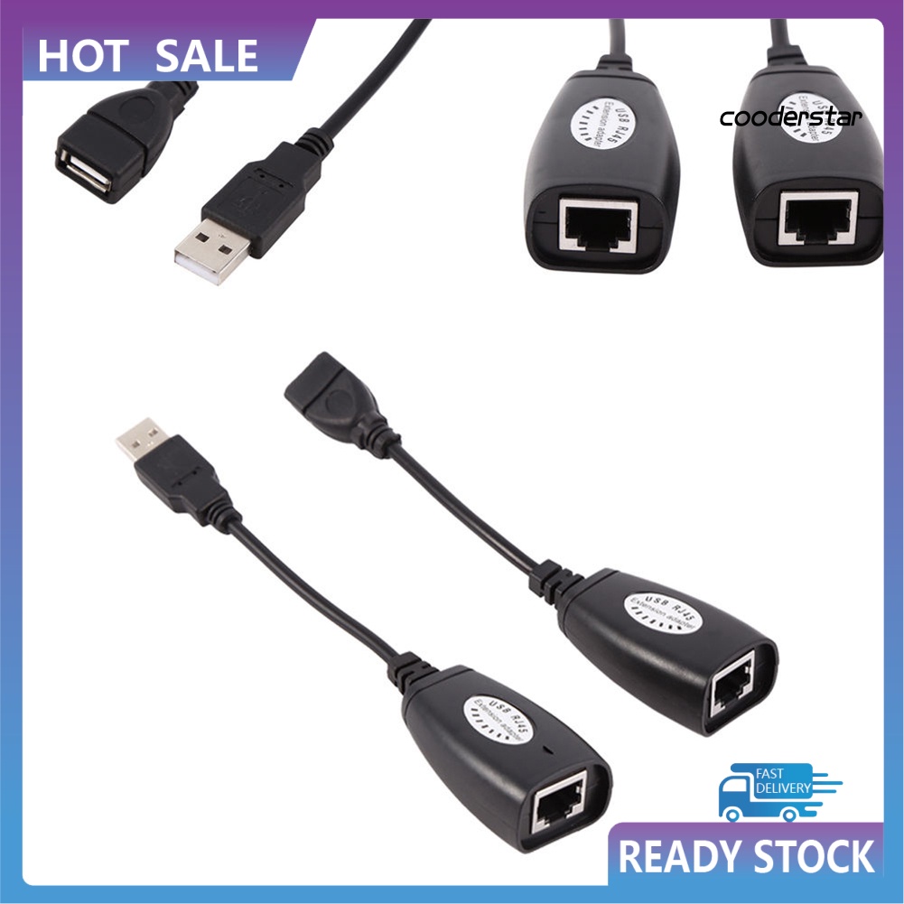 Cáp chuyển đổi mở rộng DN-PJ USB sang CAT5 CAT6 RJ45 Lan