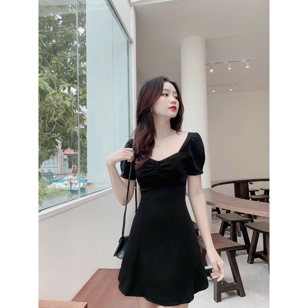 Đầm Chíp Ngực 3 màu - D0356