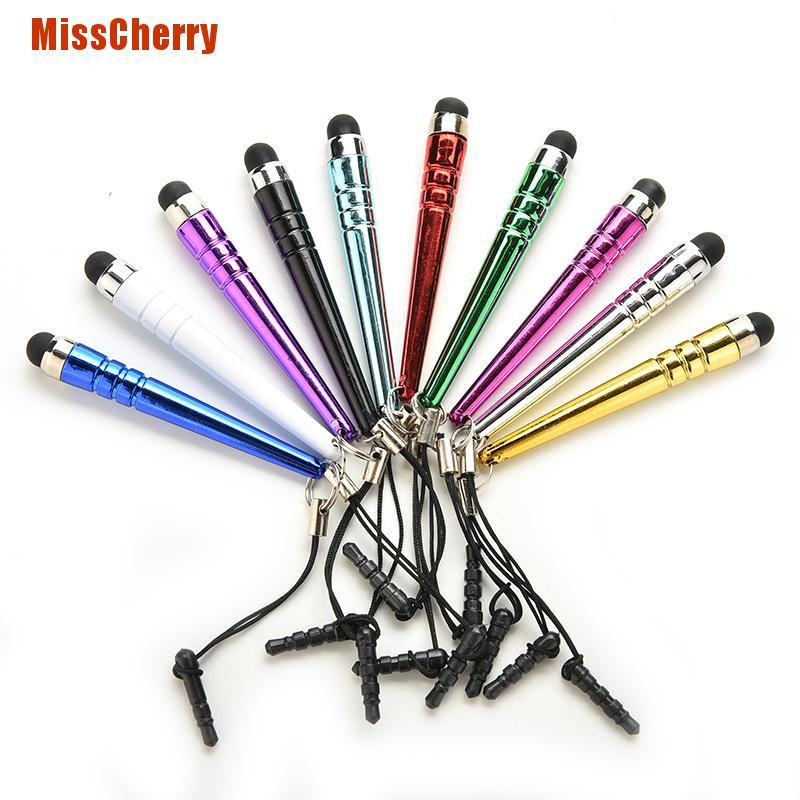 [MissCherry] 10Pcs Metal Stylus Screen Touch Pen For Iphone Ipad  Samsung Htc